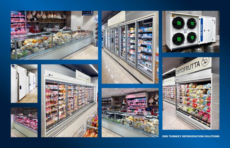 DRR turnkey project for the new Market Decò opened in the south of Italy | De Rigo Refrigeration